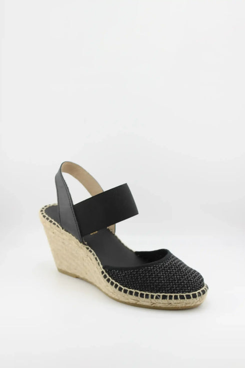 Juncal Aguirre Glitter Espadrille Wedge